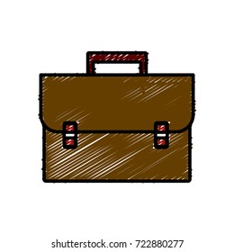 Business briefcase symbol