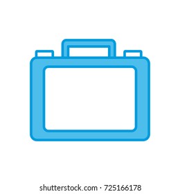 Business briefcase symbol