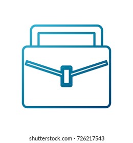 Business briefcase symbol