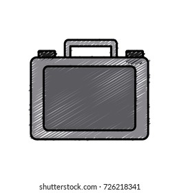Business briefcase symbol