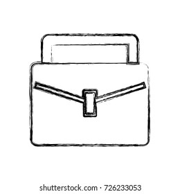 Business briefcase symbol