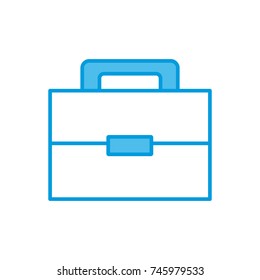 Business briefcase symbol