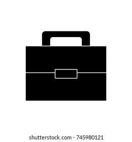 Business briefcase symbol