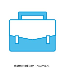 Business briefcase symbol
