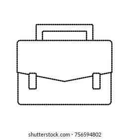 Business briefcase symbol