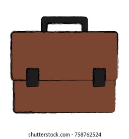 Business briefcase symbol
