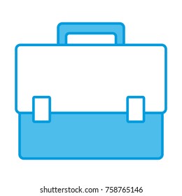 Business briefcase symbol