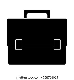 Business briefcase symbol