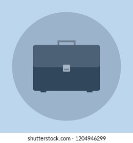 business briefcase vector icon