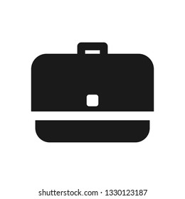 Business briefcase vector icon 