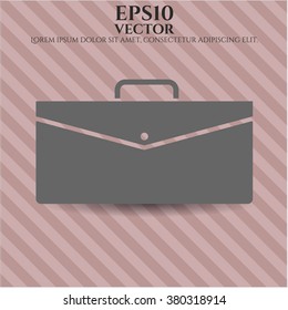 Business Briefcase vector icon