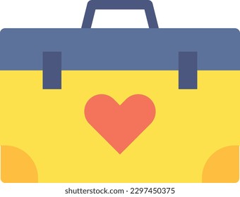 business, briefcase vector icon for download