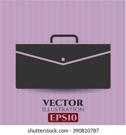 Business Briefcase vector icon or symbol