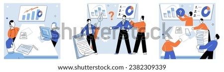 Business briefing vector illustration. Seminars offer platform for industry experts to share insights, best practices, and innovative approaches to business challenges The business course equipped