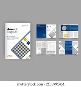 Business brochure annual report cover, modern brochure cover or flyer design. Leaflet presentation. Catalog with Abstract geometric background. Modern publication poster magazine, layout, template,