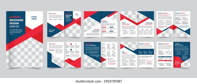 Business Brochure or Annual report design template.
