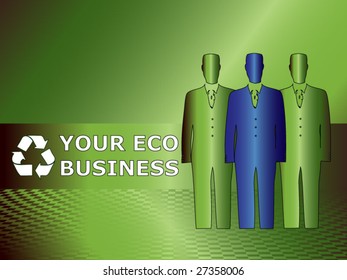 Business brochure or card vector