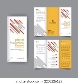 Business brochure cover annual report cover, book cover or flyer design. Leaflet presentation. Catalog with Abstract geometric background. Modern publication poster magazine, layout, template,