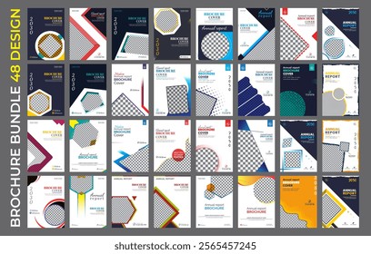 Business brochure cover annual report cover, book cover or flyer design. Leaflet presentation. Catalog with Abstract geometric background. Modern publication poster magazine, layout, template,