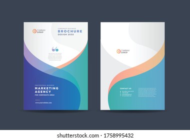 Business Brochure Cover Design | Annual Report And Company Profile Cover | Booklet And Catalog Cover