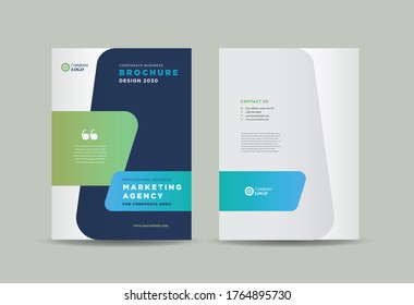Business Brochure Cover Design | Annual Report and Company Profile Cover | Booklet and Catalog Cover