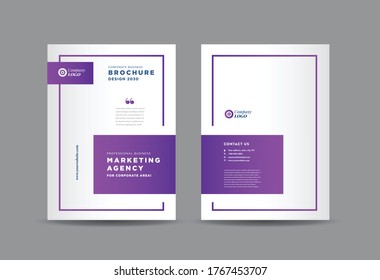 Business Brochure Cover Design | Annual Report And Company Profile Cover | Booklet And Catalog Cover