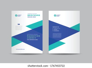 Business Brochure Cover Design | Annual Report and Company Profile Cover | Booklet and Catalog Cover