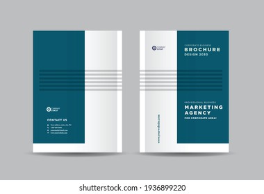 Business Brochure Cover Design Or Annual Report And Company Profile Cover Or Booklet And Catalog Cover 