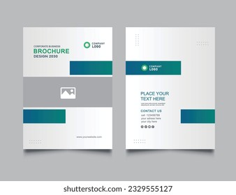 Business Brochure Cover Design or Annual Report and Company Profile Cover or Booklet and Catalog Cover.
