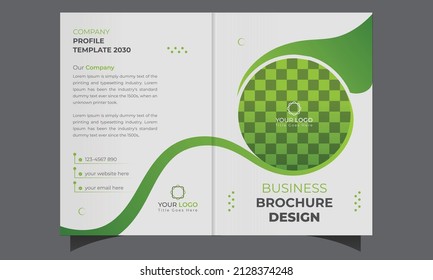 Business brochure cover design template. minimal multipage business brochure template design, 
Modern poster magazine, annual report flyer brochure