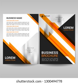 Business brochure cover template