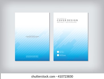 Business brochure cover template layout design book annual report flyer presentation abstract flat background in A4 with graphic shapes like bar graphs oblique angle vector.