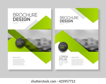 Business Brochure design. a4 format