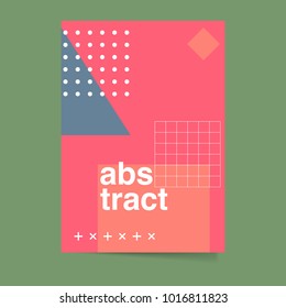 Business brochure design template. Vector flyer layout