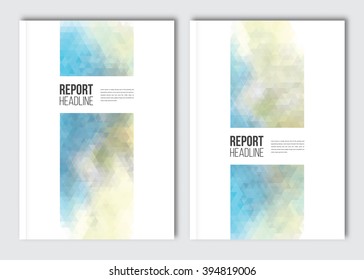 Business brochure design template. Vector flyer layout, backgrounds with elements for magazine, cover, poster design. A4 size.