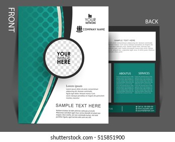 Business brochure design template, Vector flyer layout, elements for magazine, cover, poster design.