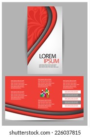 Business Brochure Design. vector