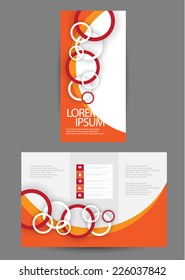 Business Brochure Design. vector