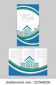 business brochure design. vector