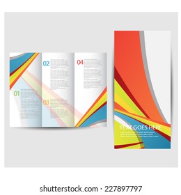 business brochure design. vector