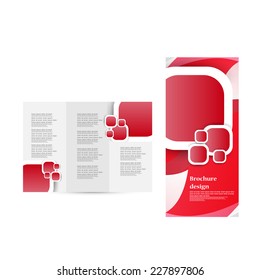 business brochure design. vector