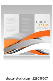 business brochure design. vector