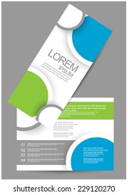 business brochure design, vector
