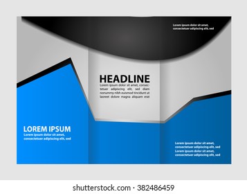 business brochure design. vector
