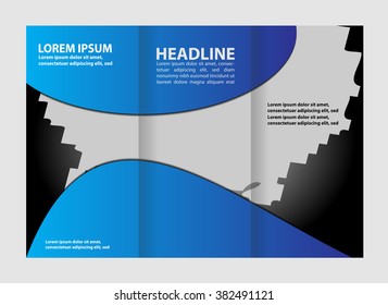 business brochure design. vector

