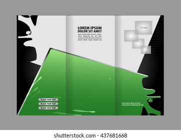 business brochure design. vector
