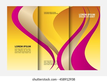 business brochure design. vector
