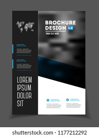 Business Brochure design vector illustration