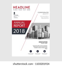 Business Brochure. Flayer Design. Cover Book and Magazine. Annual Report Vector illustration