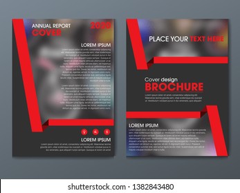 Business brochure flyer design a4 template. Vector illustration - Vector